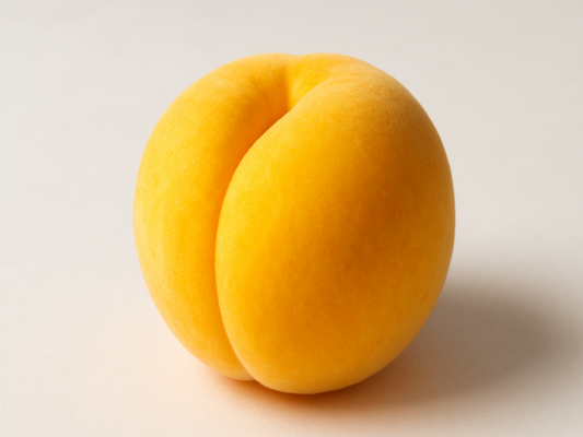 bright yellow peach